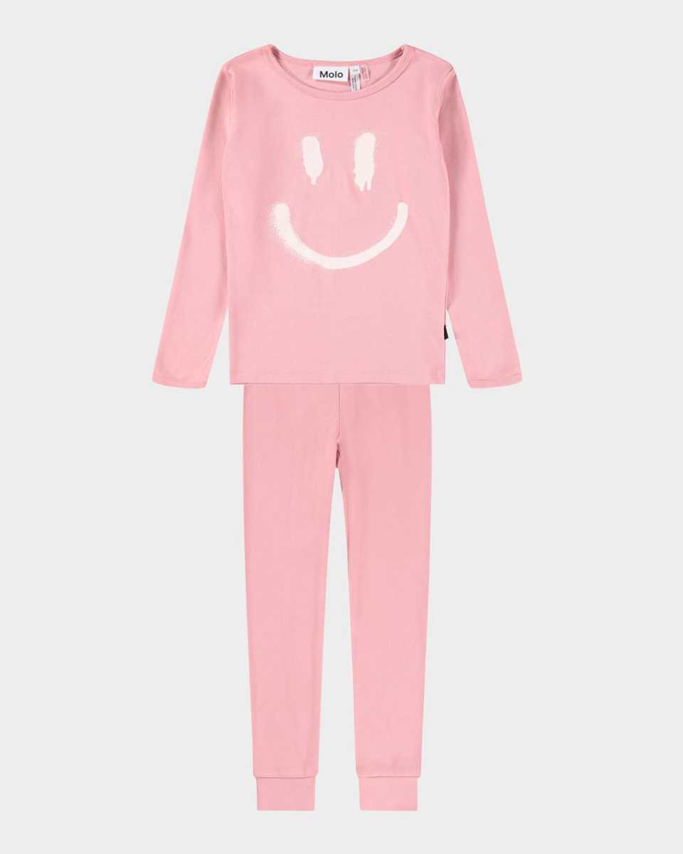 Girl's Lue Organic Cotton Pajama Set, Size 8-